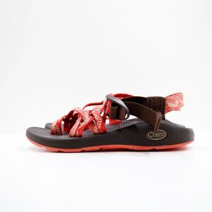 Chaco ZX/2 Red Strappy Flat Quick Dry Sandals - Women's 6